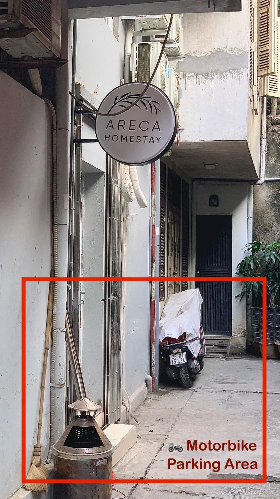 Areca Luxury Homestay & Spa Ba Dinh ハノイ市 エクステリア 写真